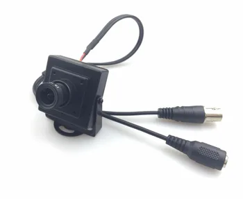 VAIZDO HD-720P 1.0 Megapikselių Mini Tipo Patalpų TVI Kamera Metalo Saugumo Kameros CCTV TVI Cam už TVI DVR
