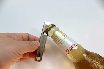 Titano Lydinio EDC Laužtuvas Keychain Butelio Atidarytuvas su Masto, Multi-funkcija Įrankis