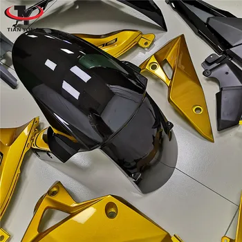 Motociklu Už Kawasaki Z800 2013---2016 Visiškai Lauktuvės Komplektai, Įpurškimas, ABS, variklio Apdanga Aukso ir juodos spalvos