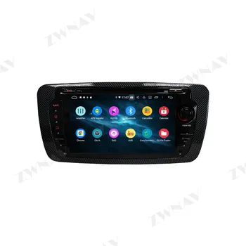 2 din IPS PX6 ekranas Android 10.0 Automobilio Multimedijos grotuvo SEAT IBIZA (2009-2013 m.) automobilių vaizdo, garso, radijo stereo GPS navi galvos vienetas