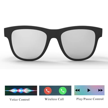 Conway Bluetooth Akiniai nuo saulės Kaulais Touch Kontrolės Ausinių Akinius Smart Audio Ausinių Atviros ausies Muzika ir Balso