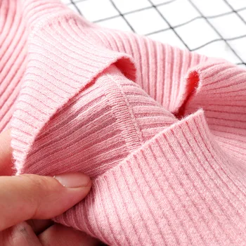 2020 Naujas-Rudenį Golfo Puloveriai Megztiniai Gruntas marškinėliai ilgomis rankovėmis Trumpą korėjos Slim-fit stora megztinis