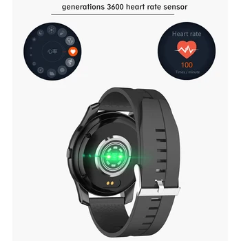 Pilnas Touch Turas Smart Watch Vyrų Bluetooth 5.0 Užsakymą Surenka Smartwatch Moterų Širdies Ritmo Miego Stebėti Muzikos Kontrolės Sporto Laikrodis