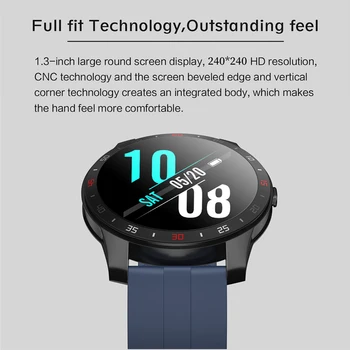 Pilnas Touch Turas Smart Watch Vyrų Bluetooth 5.0 Užsakymą Surenka Smartwatch Moterų Širdies Ritmo Miego Stebėti Muzikos Kontrolės Sporto Laikrodis