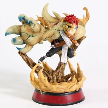 Naruto Shippuden Anime Modelis Gaara Q Versija Pav PVC Mūšis Statula Kolekcines Žaislas