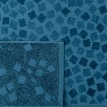 Kilpiniai rankšluosčių Piccolo mosaico VNT-2601-4476 tsv.18-4222 50x90, mėlyna, xl, 460g / m2 5267350 Namų ir virtuvės produktai