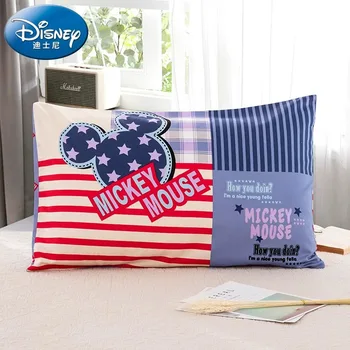 Mickey Mouse Pagalvės užvalkalą apima Vaikams, miegamojo puošimas medvilnės pagalvės pseudo berniuko lova mėlyna spalva 3d atspausdintas Vaikų Kambario, Kūdikių