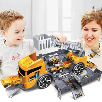 Vaikai Dėlionės, Žaislų, Deformacijos Gaisro Inžinerijos Transporto Priemonių Saugojimas, Automobilių Stovėjimo Aikštelė Tėvų-Vaikų Bendravimą Inercijos Transporto Priemonės Modelio Rinkinys
