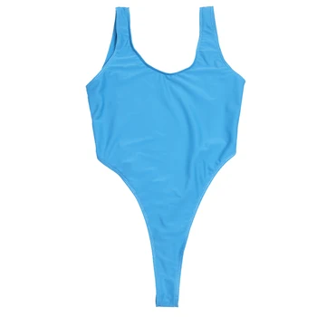 Moterų Vien Maudymosi Kostiumas Naujas Bikini maudymosi kostiumėlį, Seksualus vientisi maudymosi Kostiumėliai, Aukštos Sumažinti Thong Leotard Monokini Paplūdimio Maudymosi Kostiumas