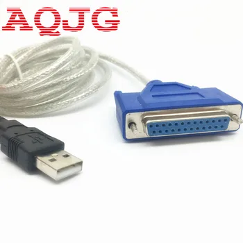 USB2.0 DB25 female Lygiagrečiai Spausdintuvo LPT Kabelio Adapteris Naujas C340 chipest didmeninė AQJG