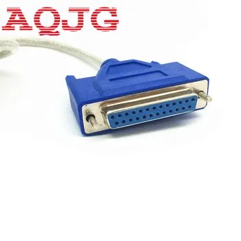USB2.0 DB25 female Lygiagrečiai Spausdintuvo LPT Kabelio Adapteris Naujas C340 chipest didmeninė AQJG