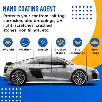 100 ml Plastiko Atkurti Agentas Vaškas Restauruoti Dangos Anti-scratch Nano Purškimo Auto Interjero Car Cleaner Plastiko Atkurti Agentas