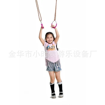 Vaikams, Sodas Sūpynės Žiedai Laipiojimo Žaislas Lauko Mokymo Veiklos Saugos Sporto Rope Swing Kabantys Žiedai Vaikų Fitneso Įranga