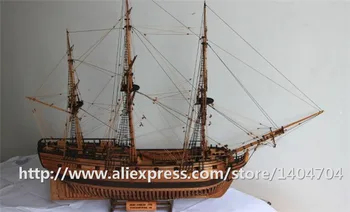 NIDALE Modelio Skalė 1/50 1776 JK Klasikinis medinis burlaivis Karališkojo karinio jūrų Laivyno DRUID Karo SC Modelį rinkinys