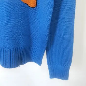 Pavasarį, Rudenį Moterų Aukštos kokybės Animacinių filmų modelio megztinis megztiniai Viršų C700