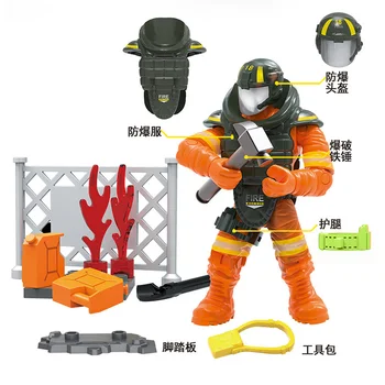 Karinės serijos Priešgaisrinės gelbėjimo mini gaisrininkų 