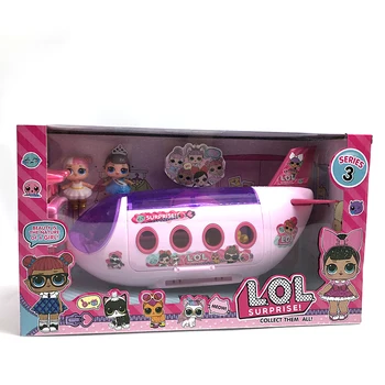 LOL Staigmena Lėlės Žaislas 2 In 1 Karavanas Ledų Automobilis Lėktuvas Autobusų Mergaitės Žaisti Namus, Žaislai Vaikams, Gimtadienio, Kalėdų Dovanos