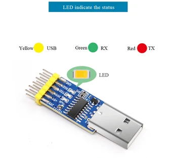 WitMotion USB TTL RS232 RS485 Multi-funkcija Serial Interface Modulis 3.3 v ir 5v įvesties Serijos skaičiuoklė