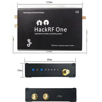 2019 HackRF Vieną usb platforma, SST Software Apibrėžta Radijo 1MHz iki 6GHz demo valdybos+TCXO +Metalas atveju + Antena