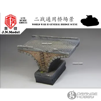 OHS JNModel CD0111 1/72 II Pasaulinio Karo Bendras Tilto scena Asamblėjos Miniatiūros Priedai modelių Kūrimo Rinkiniai oh