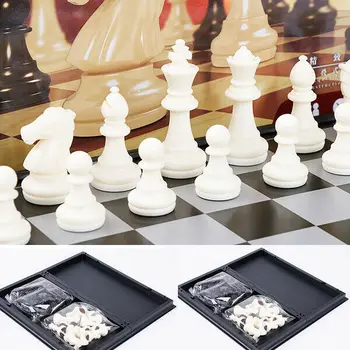 2020 Lyginimo Lenta Šachmatų Rinkinį Su juoda ir balta Nešiojamų Kelionių Magnetiniai Šachmatai