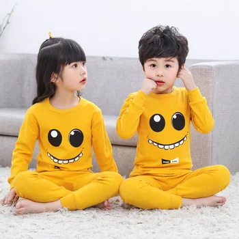 Rudenį, Vaikams, Drabužiai Vaikams, Drabužiai, Nustatyti Berniukų Pižama Rinkiniai Totoro Animacinių Filmų Naktiniai Drabužiai Spausdinti Pižama Mergaitėms Kūdikis Sleepwear Pyjama