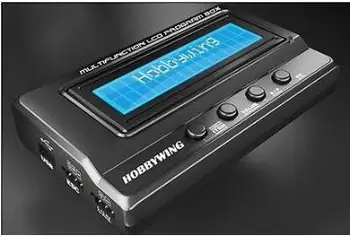 Hobbywing Daugiafunkcis LCD muzika Box Integruota w/USB adapteris Voltmeter 3/1