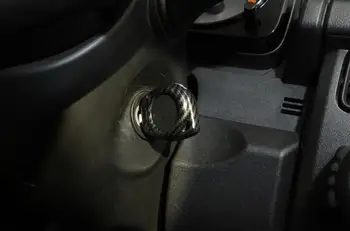 Už Suzuki Jimny 2019 2020 JB74 Klavišą Korpuso Apdaila Keycase Padengti Automobilio Interjero Aksesuarų ABS Sidabro Suzuki Jimny 2019+