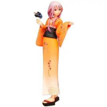 Anime Guilty Crown Inori Yuzuriha kimono ver.1/8 Masto Pre-dažytos PVC Veiksmų Skaičius, Kolekcines, Modelis Vaikams, Žaislai, Lėlės, 20cm