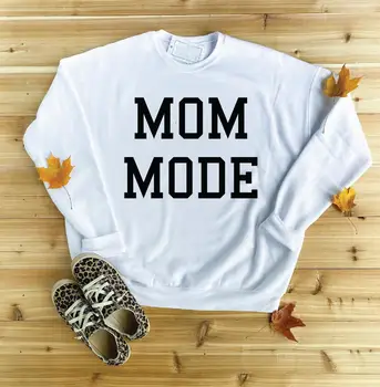 Mama Režimas Moterų Palaidinukė, Palaidinukė Mamai motinos dienos dovana šūkis juokinga grynas puloveriai jaunų hipster derliaus viršūnes L484