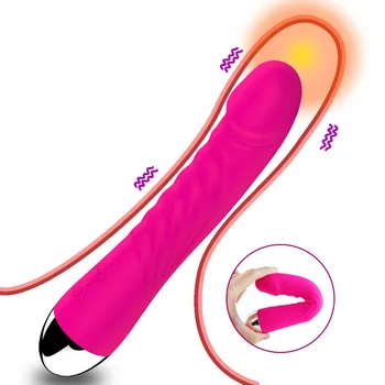 Dildo Vibratorius 10 Greičio Sekso Žaislai Moterims, Tikroviškas Dildo Moterų Makšties Klitorio Stimuliatorius Massager Masturbator Sekso Produktai