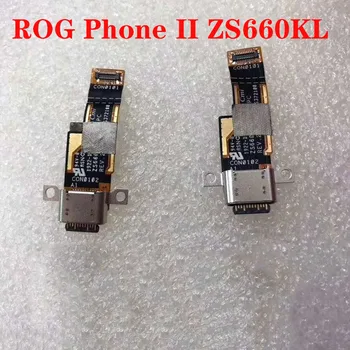 Mikrofono Jungtis Įkrovikliui SUB Valdybos Asus ROG Phone2 ZS660KL ROG Telefono ZS600KL Įkrovimo Dokas Port USB Flex Kabelis