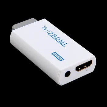 Nintendo Wii be Vargo Plug and Play, Wii HDMI-1080p, suderinamas Konverteris Adapteris 3,5 mm Audio Box, Wii-link