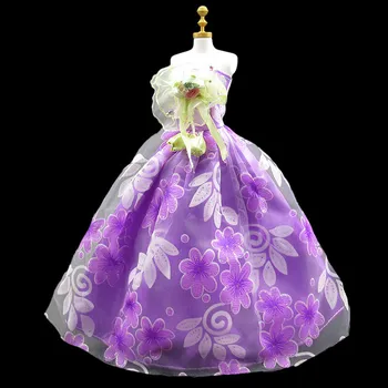 Besegad 5vnt Lėlės Drabužių Mados Elegantiškas Vestuvės Suknelės, Suknelė Apranga Kostiumai Aksesuarai Barbie 11.5 colių Mergina Lėlės