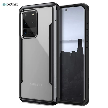 X-Doria Gynybos Skydo Telefono Dėklas Samsung Galaxy S20 Ultra Karinės Klasės Lašas Išbandyti Aliuminio Korpuso Dangtelis S20 Plius Padengti