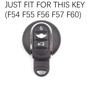 Keychain Dekoravimo Mados Moterų Klavišą Padengti Miky Stiliaus Automobilių Reikmenys, Mini Cooper S JCW Vienas F54 F55 F56 F60