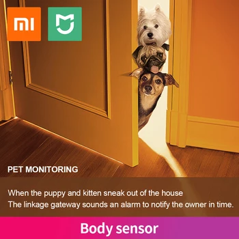 Originalus Xiaomi Mijia Žmogaus Kūno Jutiklis IR Pažangi Magnetinio Smart Home APP 