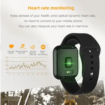 2021 Karšto Pardavimo Smart Žiūrėti P80 Širdies ritmas, Kraujo Spaudimas Fitness Tracker Miego Stebėti Oro Priminimas Smartwatch pk W46 IWO13