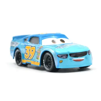 Disney Pixar Cars 3 Lenktynių Centras Spardytis Bearingly NR. 39 Metalo Diecast Žaislas Automobilis 1:55 Prarasti visiškai Naujas Akcijų žaislai vaikams