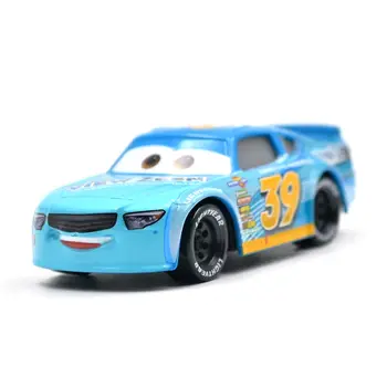 Disney Pixar Cars 3 Lenktynių Centras Spardytis Bearingly NR. 39 Metalo Diecast Žaislas Automobilis 1:55 Prarasti visiškai Naujas Akcijų žaislai vaikams
