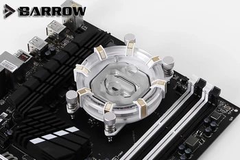 Barrow LTYKBA-ARK už AM4 / AM3 LRC RGB v2 Aurora Limited Edition CPU aušintuvo 0,4 MM, micro aušintuvas vandens rezervuaras aušinimo