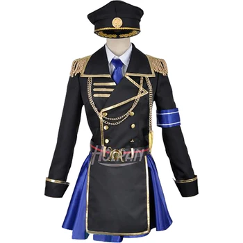 NAUJASIS Japonijos Anime K Projekto Seri Awashima katė cosplay karinę uniformą nustatyti kostiumas