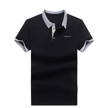 Belbello 2019 Naujas modelis trumpomis rankovėmis Žmogus T-shirt Laisvalaikio Laisvumas Siuvinėjimo vyriški drabužiai Apvalios apykaklės Madinga T-shirt