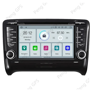 Android 10.0 Jutiklinis Ekranas, CD, DVD Grotuvo Audi TT 2006-2012 GPS Navigacijos, Multimedijos Headunit 4G+64G Carplay DSP PX6 OBD WIFI