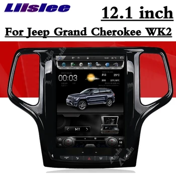 LiisLee Automobilių Multimedia, GPS Garso Radijas Stereo Jeep Grand Cherokee WK2 2011~2018 12.1 colių Ekranas CarPlay Navigacija 