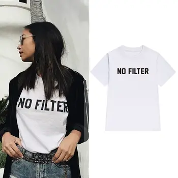 Joks filtras spausdinti Moterų marškinėlius Medvilnės Atsitiktinis Juokingi marškinėliai Lady Yong Mergina Viršuje Tee Hipster Tumblr ins Lašas Laivas S-128