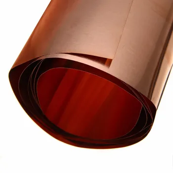 1Pcs 0,1 mm Thicknes Vario Lakšto Roll 99.9% grynų Gryna Vario Cu Metalo Lakšto Folijos Plokštelės 200 x1000mm