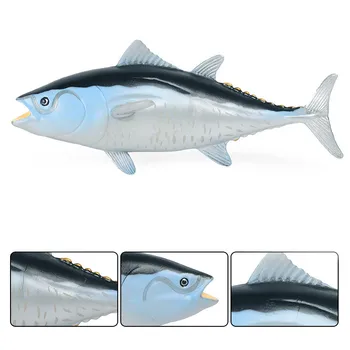 Naujas 17cm Modeliavimas Vandenyno Gyvūnų PVC Tunų Modelis figūrėlių Kolekcija Miniatiūriniai Pažinimo Švietimo Žaislai vaikams Dovanų