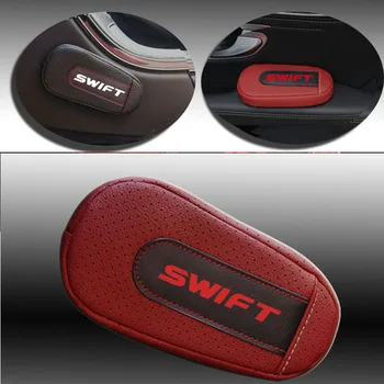 Už Suzuki Swift Minkštos Odos, Kojos, Pagalvėlė Kelio Trinkelėmis Porankiu trinkelėmis Sėdynių Atramos Automobilio Sėdynės Priedai