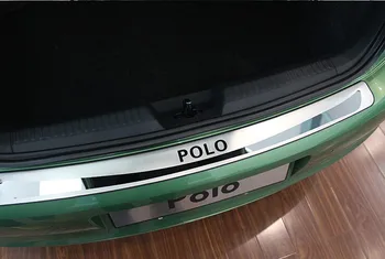 Riba apsaugos mygtukai ant Galinės bagažo skyriaus Dangčio Apdaila galinio slenksčio hečbekas versija Volkswagen POLO 2011--2018